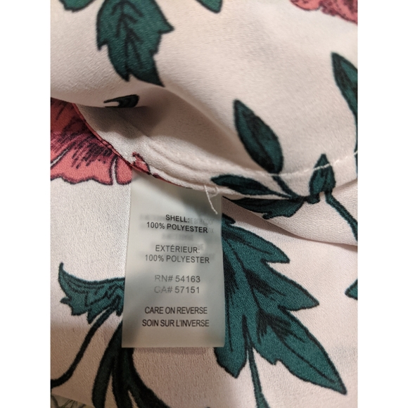 Ivanka Trump floral button down blouse - Picture 8 of 8